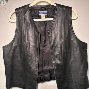 VINTAGE PENDLETON LEATHER VEST